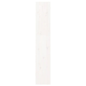 Βιβλιοθήκη/Διαχωριστικό Χώρου Λευκή 60x30x167,5 εκ. Μασίφ Πεύκο - Pakobazaar