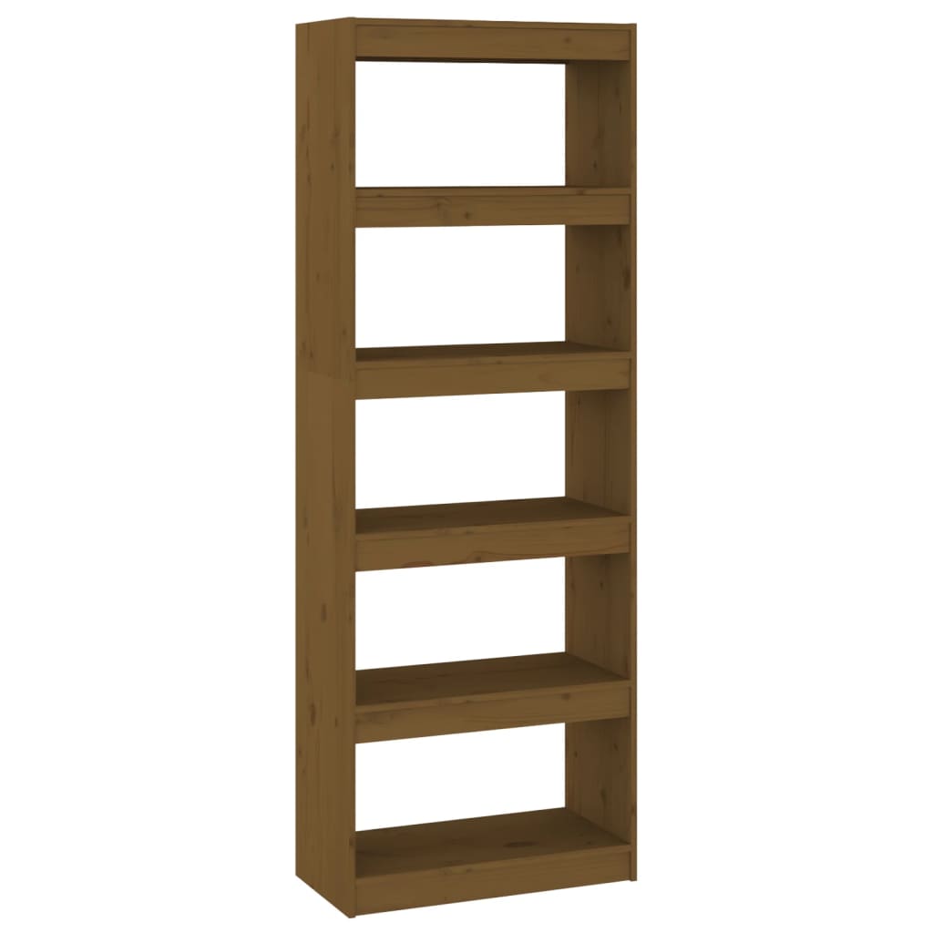 Βιβλιοθήκη/Διαχωριστικό Χώρου Μελί 60x30x167,5 εκ. Ξύλο Πεύκου