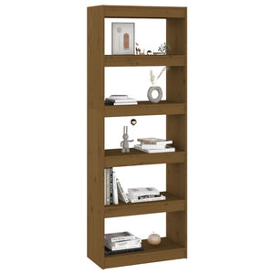 Βιβλιοθήκη/Διαχωριστικό Χώρου Μελί 60x30x167,5 εκ. Ξύλο Πεύκου