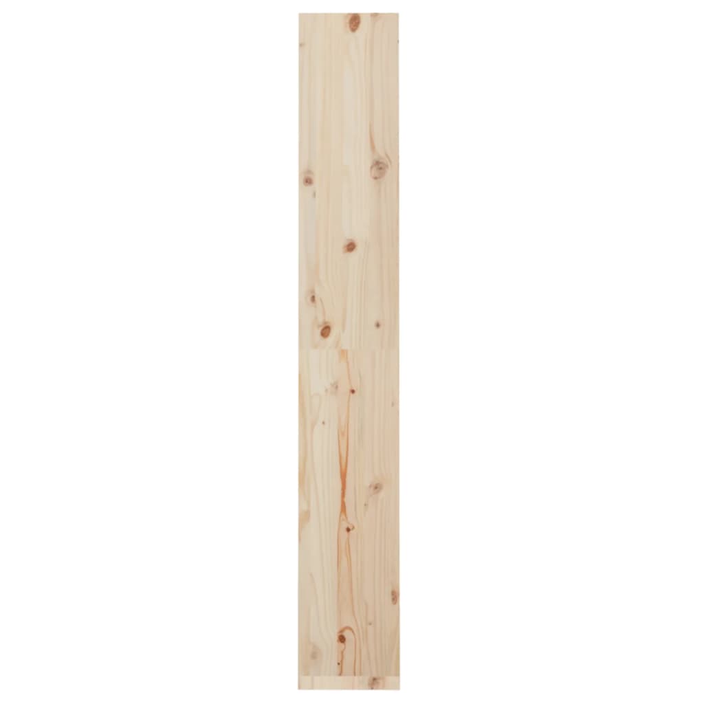 Βιβλιοθήκη/Διαχωριστικό Χώρου 60x30x199,5 εκ. Μασίφ Ξύλο Πεύκου - Pakobazaar