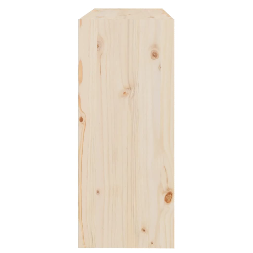 Βιβλιοθήκη/Διαχωριστικό Χώρου 80x30x71,5 εκ. Μασίφ Ξύλο Πεύκου