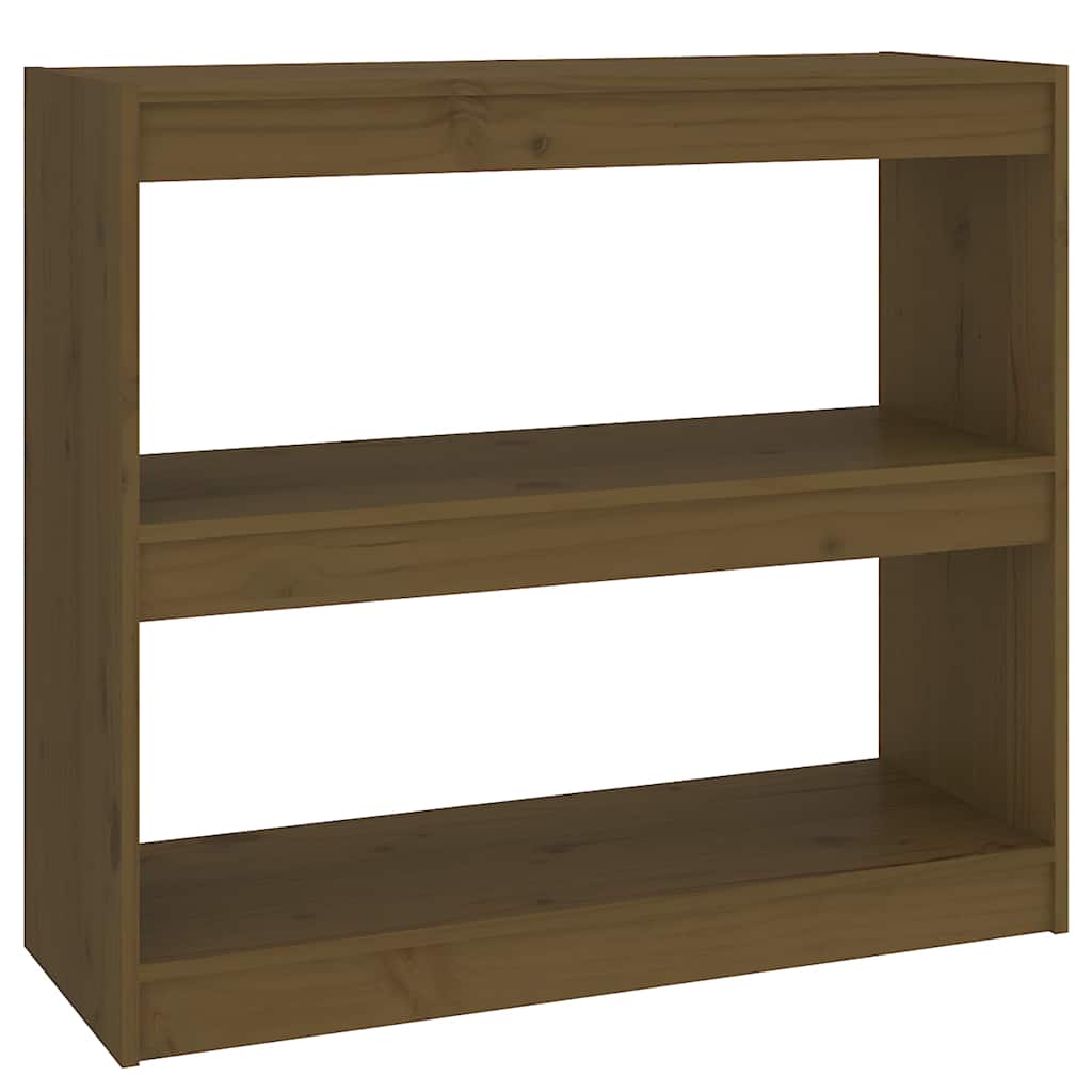Βιβλιοθήκη/Διαχωριστικό Χώρου Μελί 80x30x71,5 εκ. Ξύλο Πεύκου