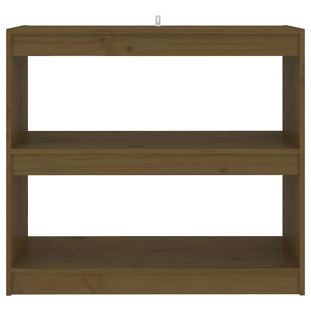Βιβλιοθήκη/Διαχωριστικό Χώρου Μελί 80x30x71,5 εκ. Ξύλο Πεύκου