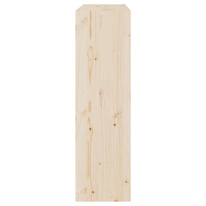 Βιβλιοθήκη/Διαχωριστικό Χώρου 80x30x103,5 εκ. Μασίφ Ξύλο Πεύκου