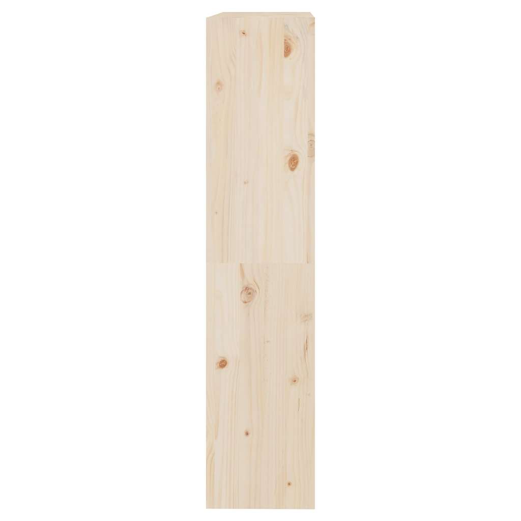 Βιβλιοθήκη/Διαχωριστικό Χώρου 80x30x135,5 εκ. Μασίφ Ξύλο Πεύκου