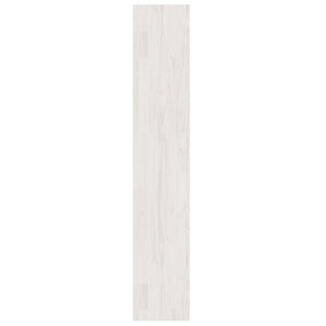 Βιβλιοθήκη/Διαχωριστικό Χώρου Λευκό 100x30x167,5 εκ Ξύλο Πεύκου