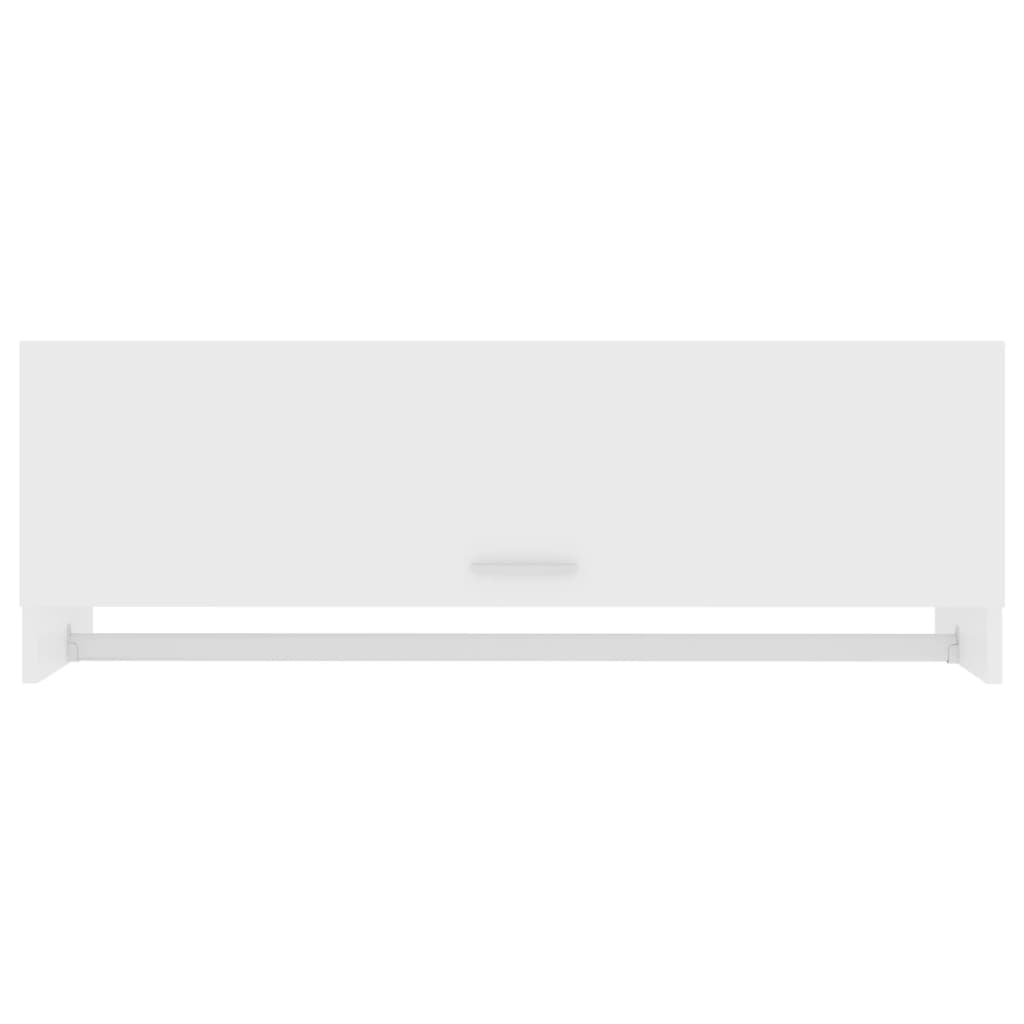 Ντουλάπα Λευκή 100 x 32,5 x 35 εκ. από Επεξ. Ξύλο - Pakobazaar