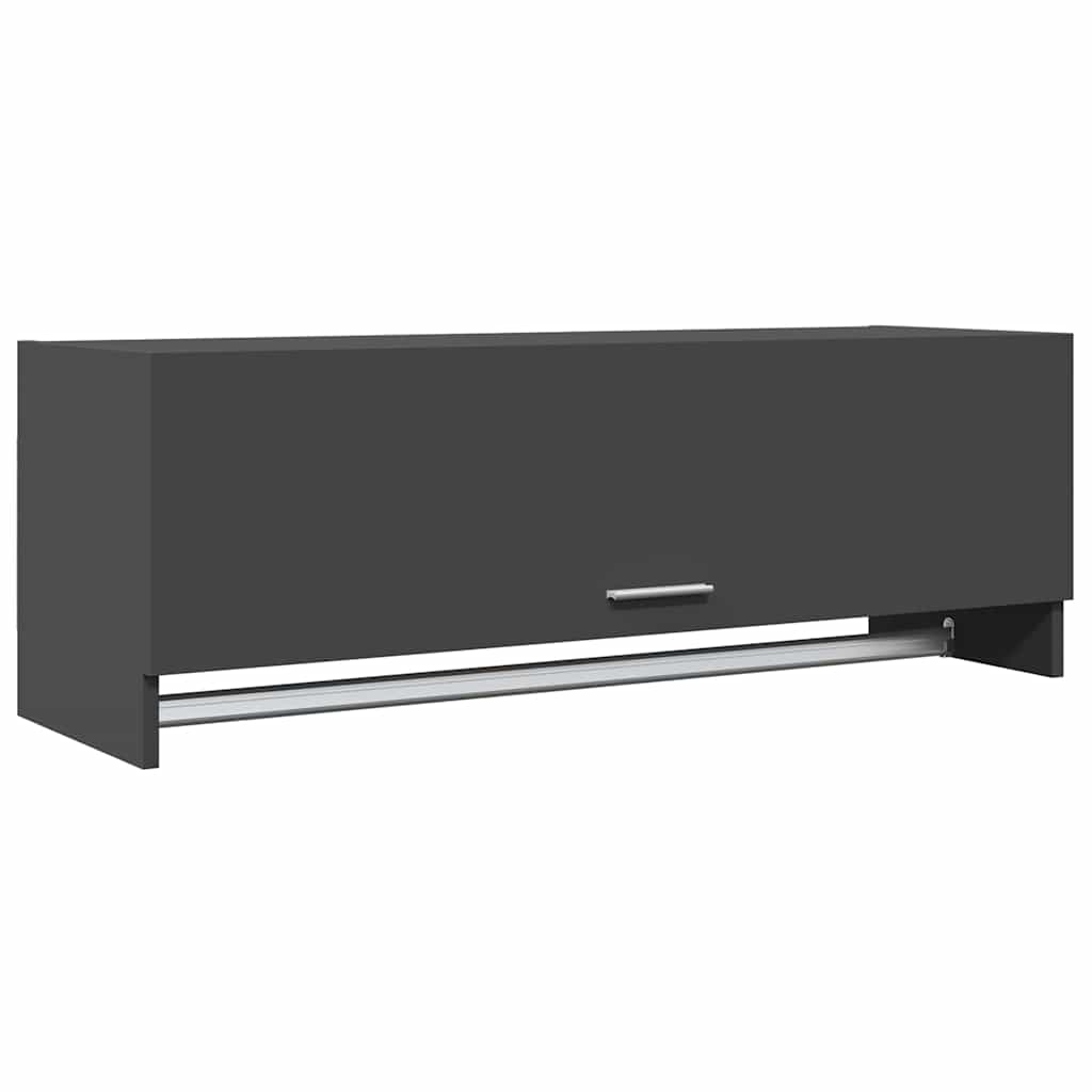 Ντουλάπα Γκρι 100 x 32,5 x 35 εκ. από Μοριοσανίδα