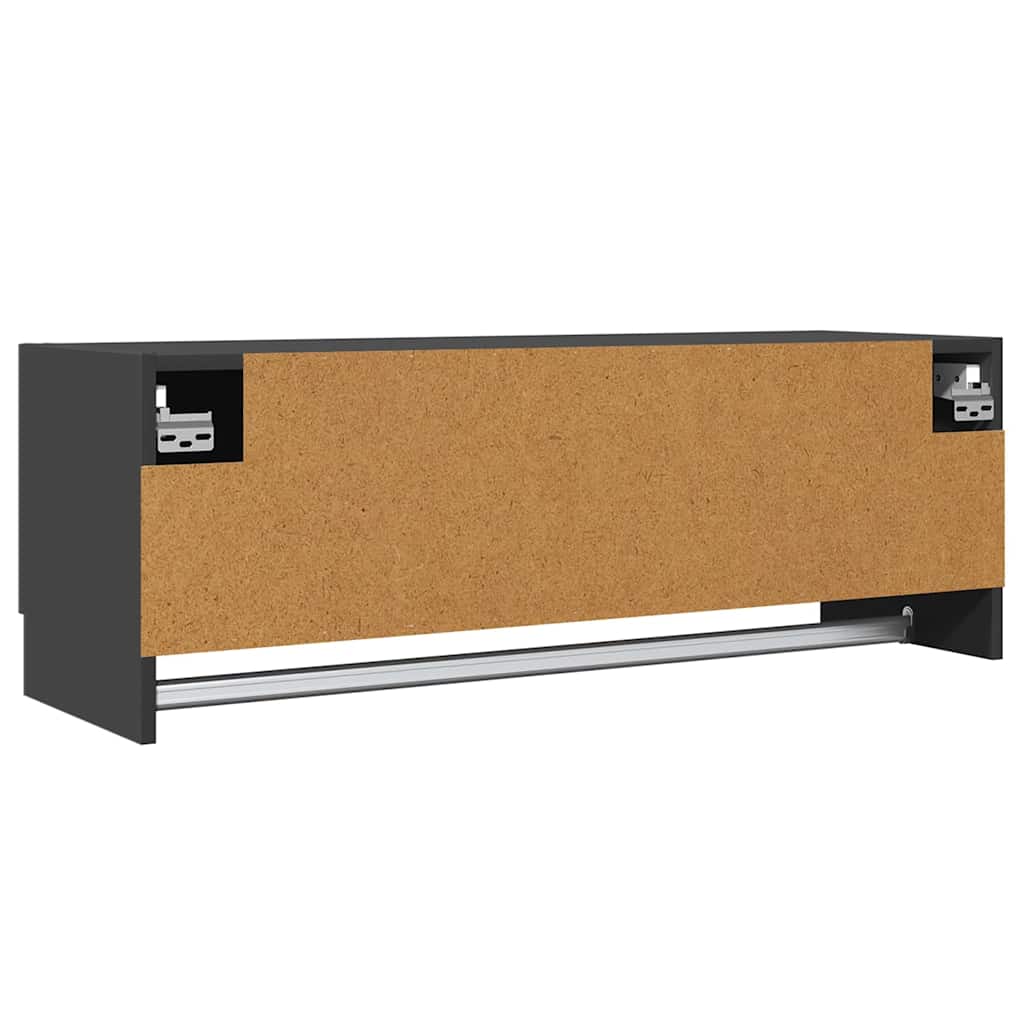 Ντουλάπα Γκρι 100 x 32,5 x 35 εκ. από Μοριοσανίδα