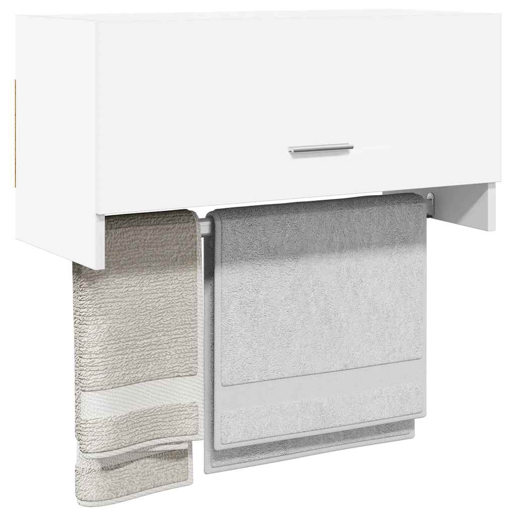 Ντουλάπα Λευκή 70 x 32,5 x 35 εκ. από Επεξ. Ξύλο - Pakobazaar