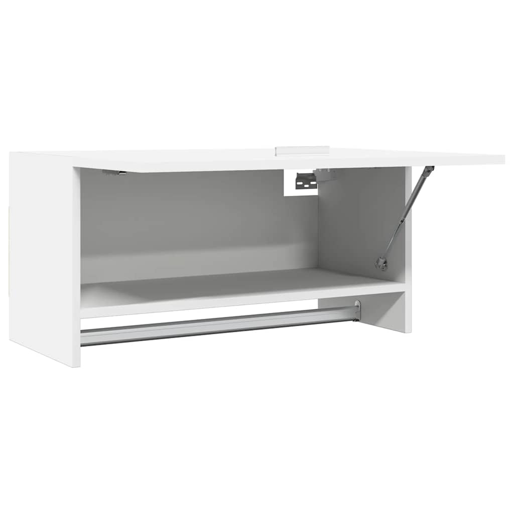 Ντουλάπα Λευκή 70 x 32,5 x 35 εκ. από Επεξ. Ξύλο - Pakobazaar