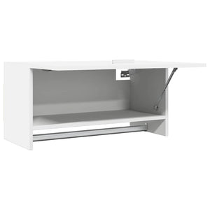 Ντουλάπα Λευκή 70 x 32,5 x 35 εκ. από Επεξ. Ξύλο - Pakobazaar