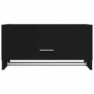 Ντουλάπα Μαύρη 70 x 32,5 x 35 εκ. από Επεξ. Ξύλο - Pakobazaar