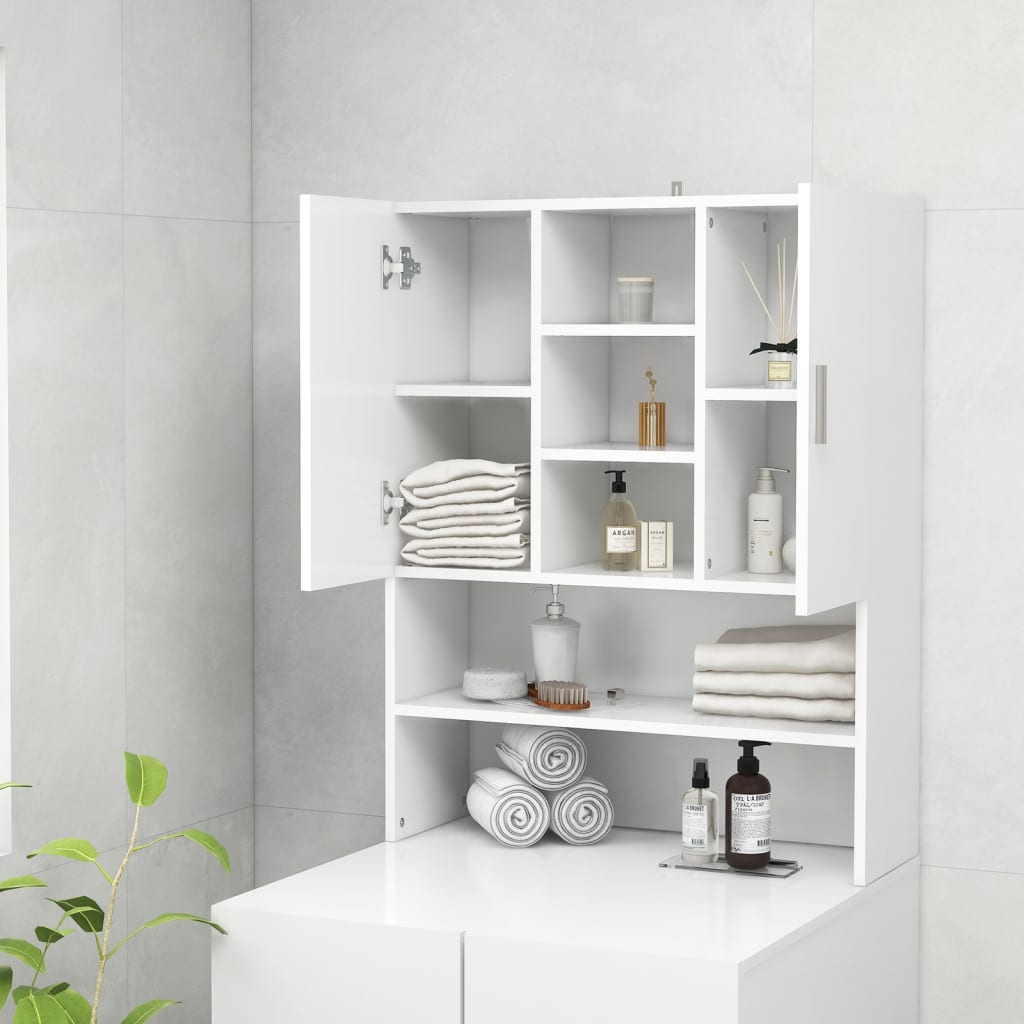 Ντουλάπι Πλυντηρίου Λευκό 70,5 x 25,5 x 90 εκ. - Pakobazaar