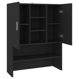 Ντουλάπι Πλυντηρίου Μαύρο 70,5 x 25,5 x 90 εκ. - Pakobazaar