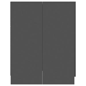 Ντουλάπι Πλυντηρίου Γκρι 71 x 71,5 x 91,5 εκ.