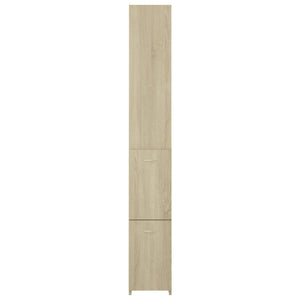 Ντουλάπι Μπάνιου Sonoma Δρυς 25x26,5x170 εκ. Επεξεργασμένο Ξύλο