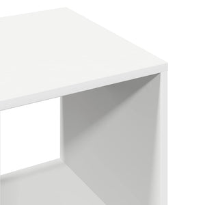 Ντουλάπα Λευκή 80 x 40 x 110 εκ. από Επεξ. Ξύλο