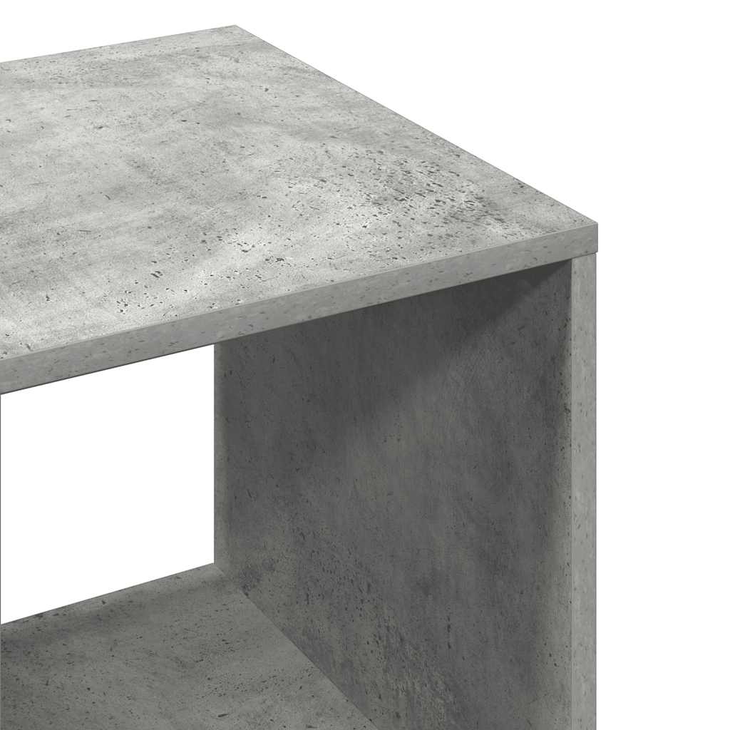 Ντουλάπα Γκρι Σκυροδέματος 80 x 40 x 110 εκ. από Επεξ. Ξύλο - Pakobazaar