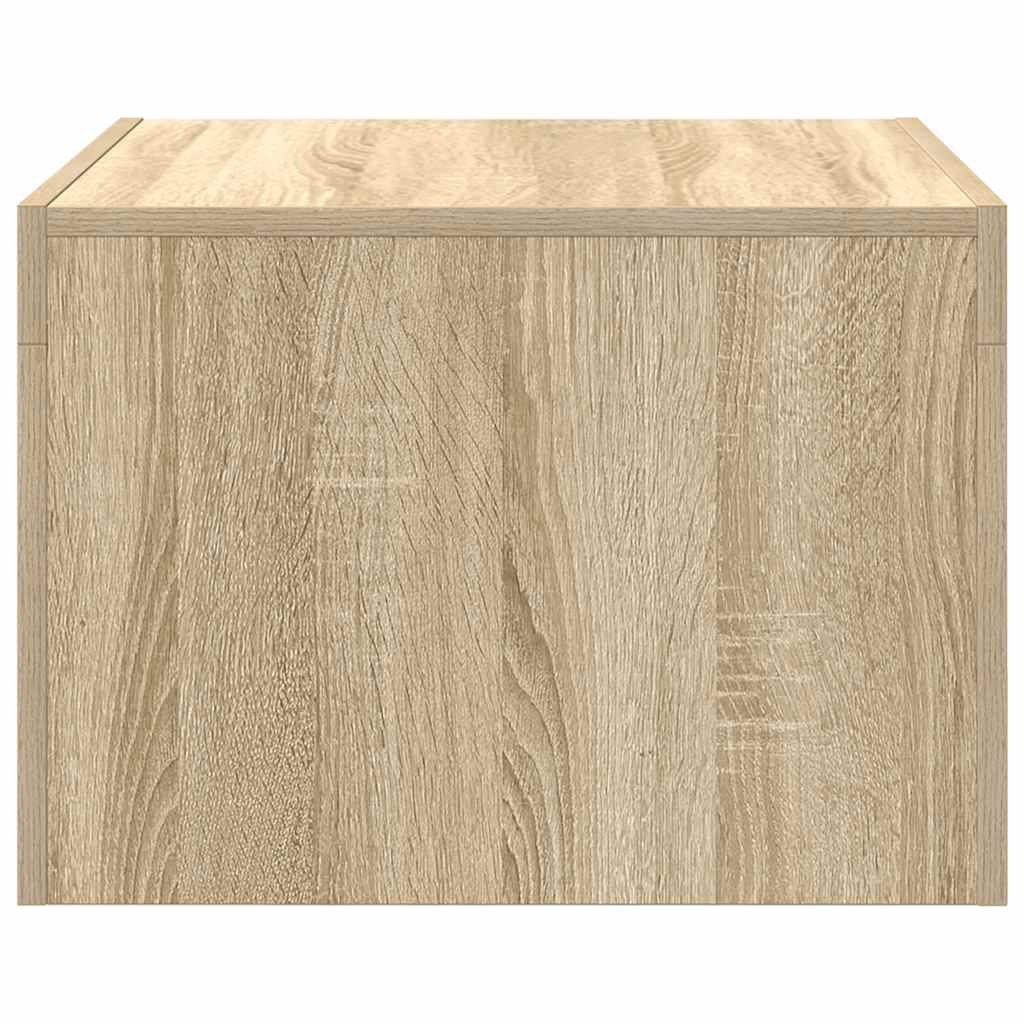 Τραπεζάκι Σαλονιού Sonoma Δρυς 50x50x35 εκ. Επεξεργασμένο Ξύλο - Pakobazaar