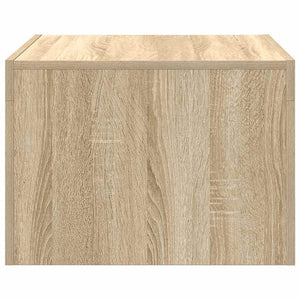 Τραπεζάκι Σαλονιού Sonoma Δρυς 50x50x35 εκ. Επεξεργασμένο Ξύλο - Pakobazaar