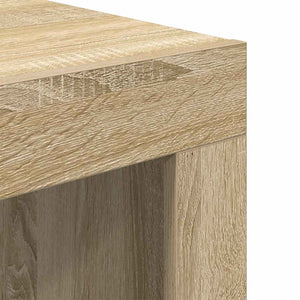 Τραπεζάκι Σαλονιού Sonoma Δρυς 50x50x35 εκ. Επεξεργασμένο Ξύλο - Pakobazaar