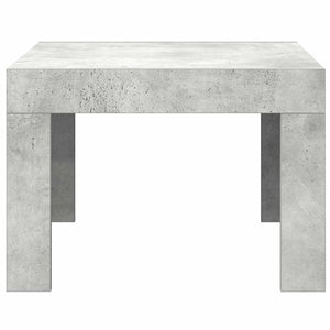 Τραπεζάκι Σαλονιού Γκρι Σκυρ. 50x50x35 εκ. Επεξεργασμένο Ξύλο - Pakobazaar
