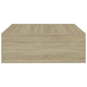 Τραπεζάκι Σαλονιού Sonoma Δρυς 100x100x35 εκ. από Επεξ. Ξύλο - Pakobazaar