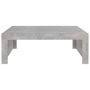 Τραπεζάκι Σαλονιού Γκρι Σκυρ. 100 x 100 x 35 εκ. Επεξ. Ξύλο