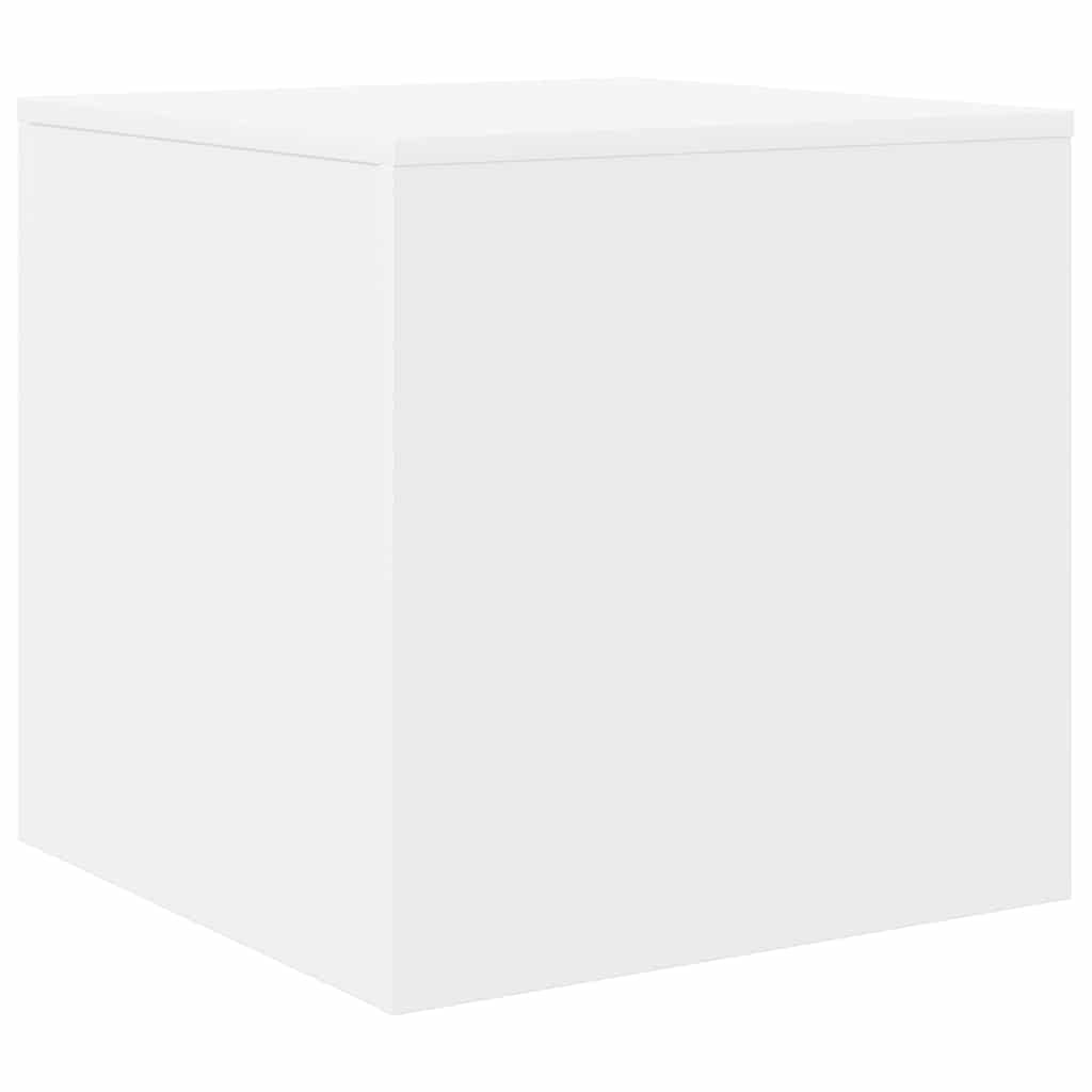 Τραπεζάκια Ζιγκόν 3 τεμ. Λευκά από Επεξεργασμένο Ξύλο