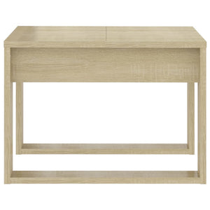 Τραπέζι Βοηθητικό Sonoma Δρυς 50 x 50 x 35 εκ. από Επεξ. Ξύλο - Pakobazaar
