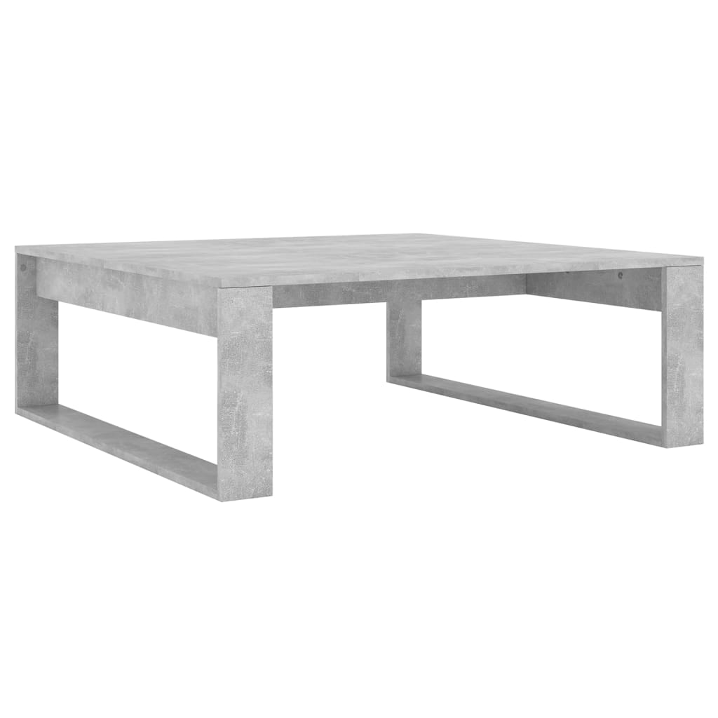 Τραπεζάκι Σαλονιού Γκρι Σκυρ. 100 x 100 x 35 εκ. Επεξ. Ξύλο - Pakobazaar