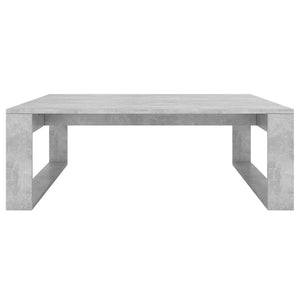 Τραπεζάκι Σαλονιού Γκρι Σκυρ. 100 x 100 x 35 εκ. Επεξ. Ξύλο - Pakobazaar