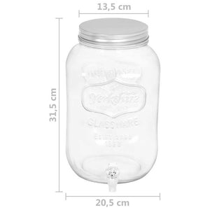 Διανεμητής Ποτών 8050 ml Γυάλινος