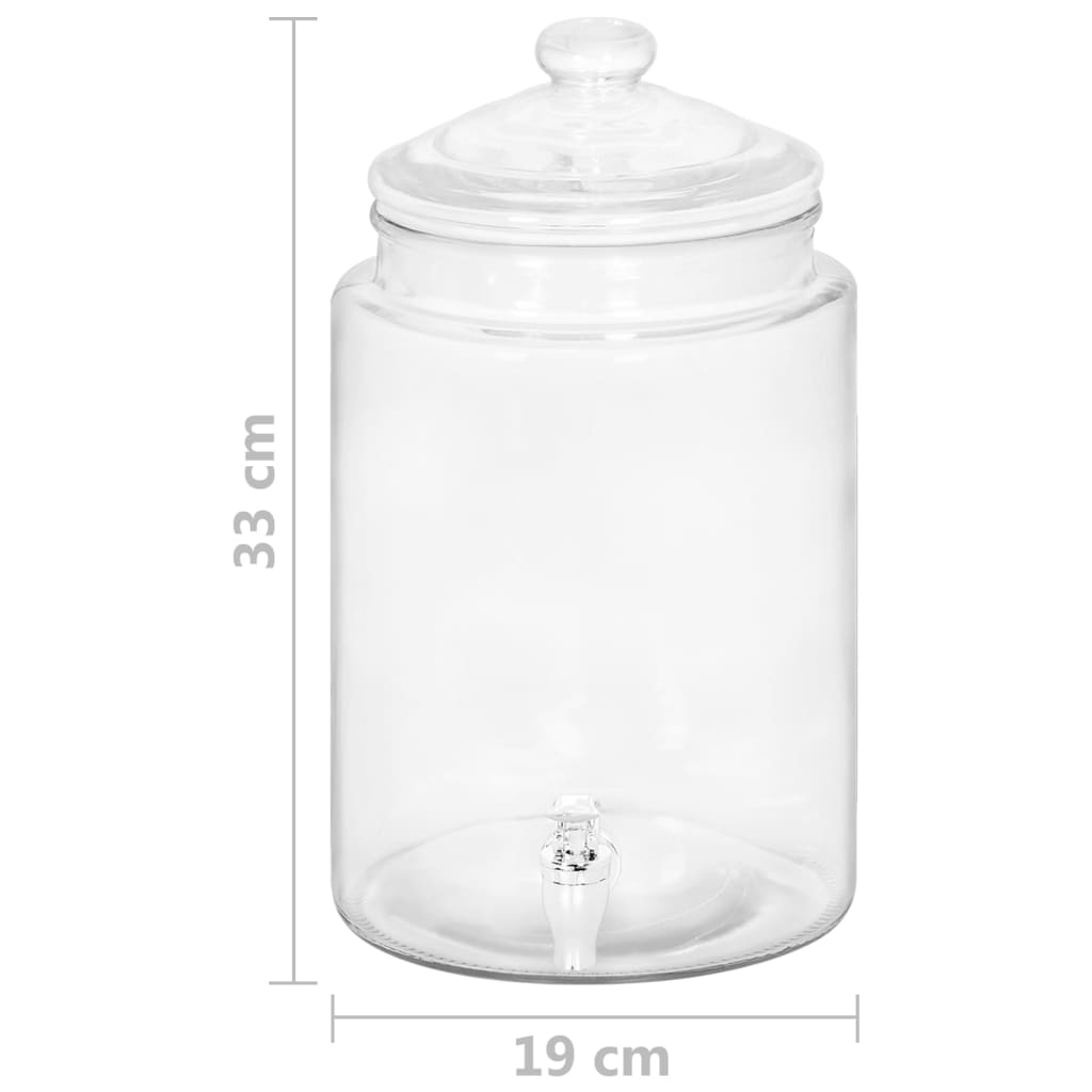 Διανεμητής Ποτών 5800 ml Γυάλινος