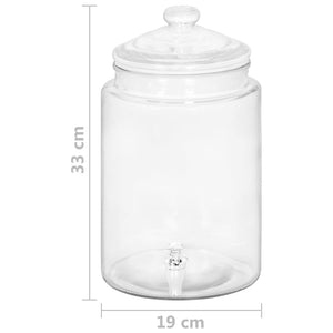 Διανεμητής Ποτών 5800 ml Γυάλινος