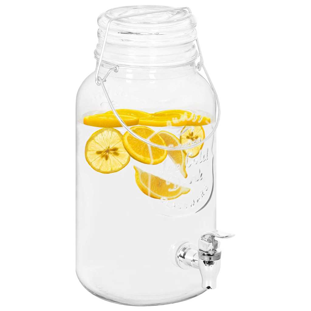 Διανεμητές Ποτών 2 τεμ. 3800 ml Γυάλινοι