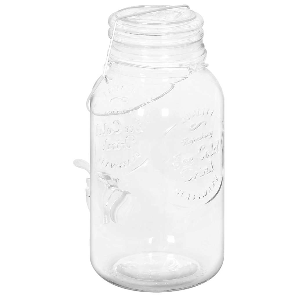 Διανεμητές Ποτών 2 τεμ. 3800 ml Γυάλινοι