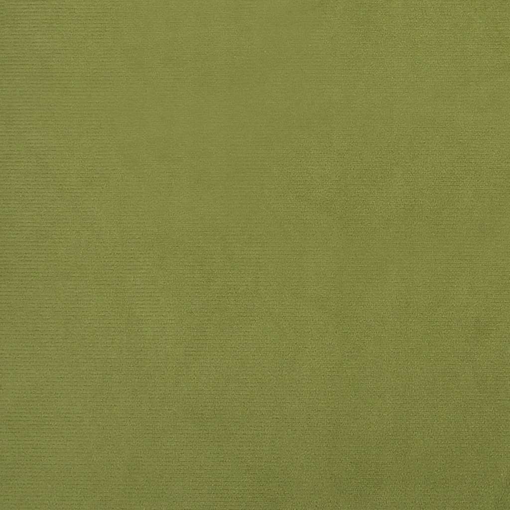Καναπές Κρεβάτι Διθέσιος Αν. Πράσινο Βελούδινος & 2 Μαξιλάρια - Pakobazaar