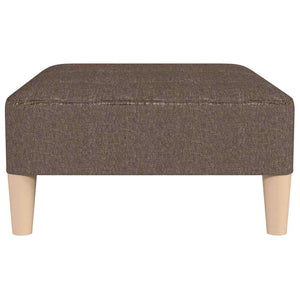 Υποπόδιο Taupe 78 x 56 x 32 εκ. Υφασμάτινο