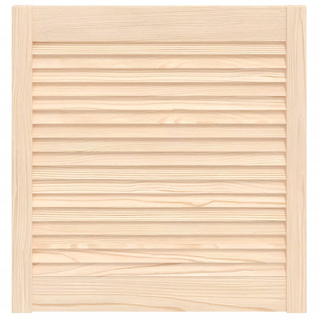 Πορτάκι με Περσίδες 61,5x59,4 εκ. από Μασίφ Ξύλο Πεύκου - PAKOBAZAAR