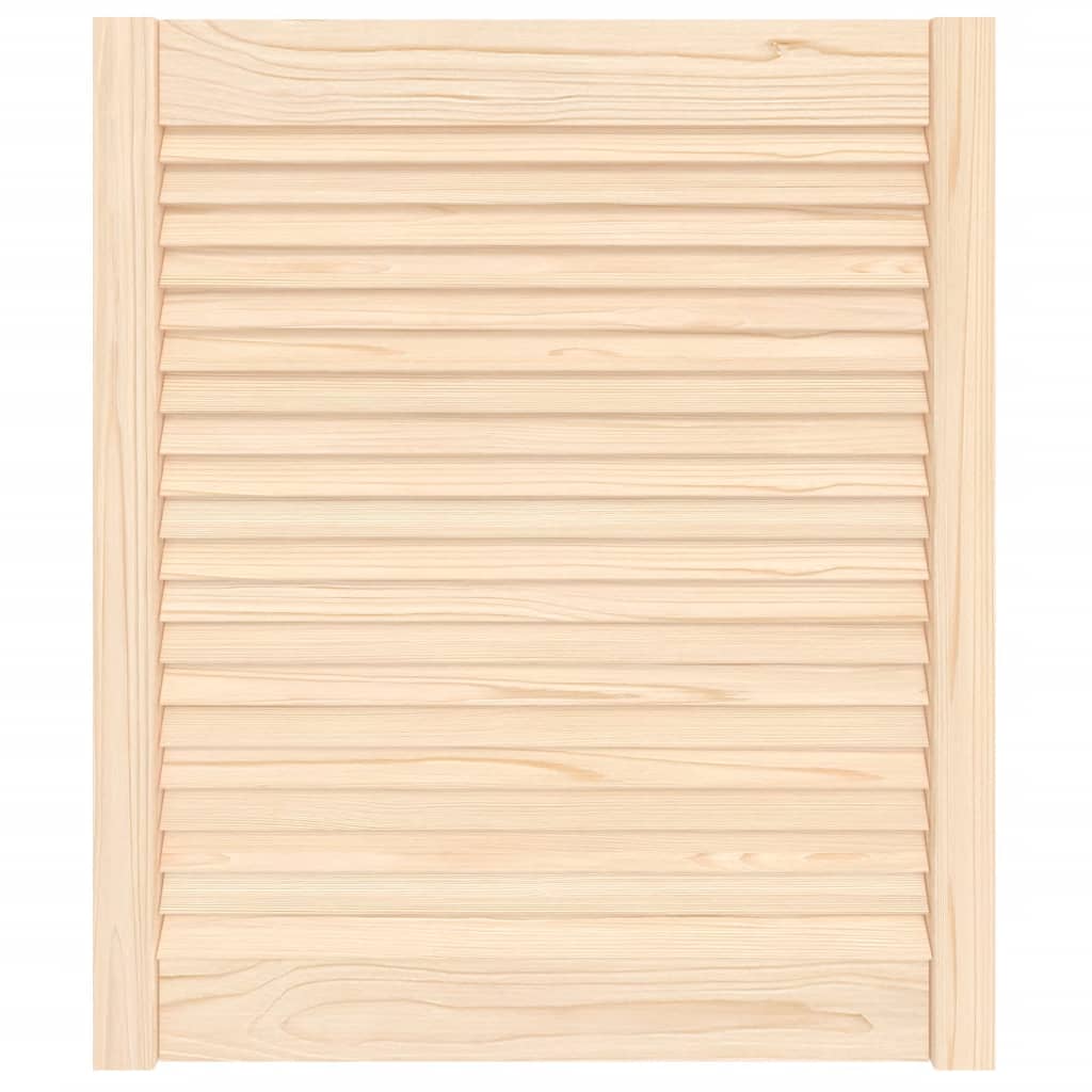 Πορτάκι με Περσίδες 69x59,4 εκ. από Μασίφ Ξύλο Πεύκου - PAKOBAZAAR