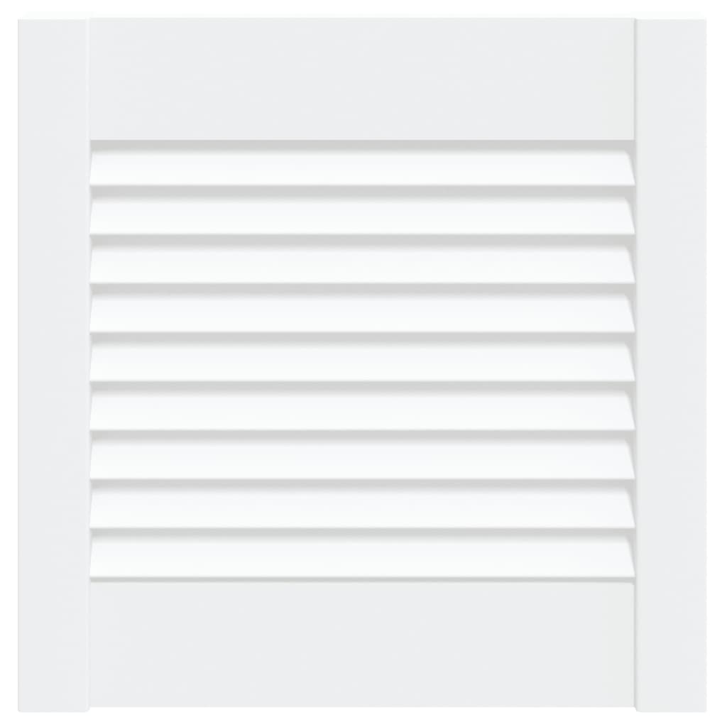 Πορτάκι με Περσίδες 39,5x39,4 εκ. από Μασίφ Ξύλο Πεύκου - PAKOBAZAAR