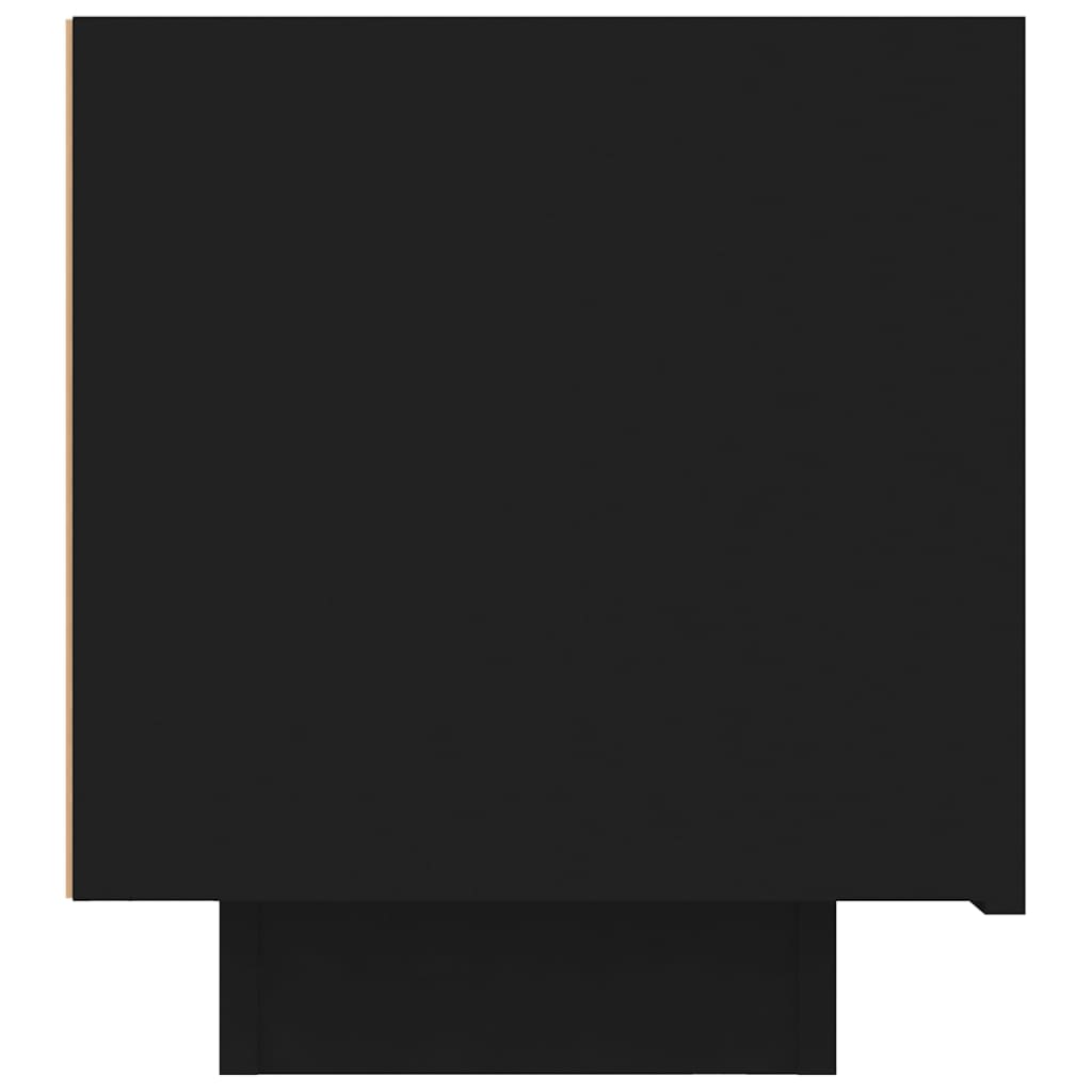 Κομοδίνο Μαύρο 100 x 35 x 40 εκ. Επεξεργασμένο Ξύλο - PAKOBAZAAR
