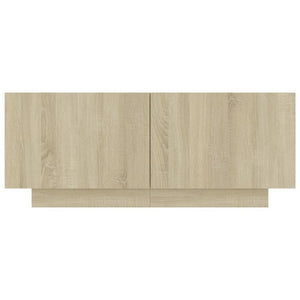 Κομοδίνο Sonoma Δρυς 100 x 35 x 40 εκ. Επεξεργασμένο Ξύλο - PAKOBAZAAR