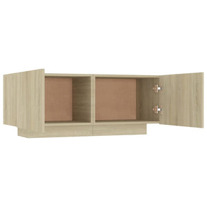 Κομοδίνο Sonoma Δρυς 100 x 35 x 40 εκ. Επεξεργασμένο Ξύλο - PAKOBAZAAR