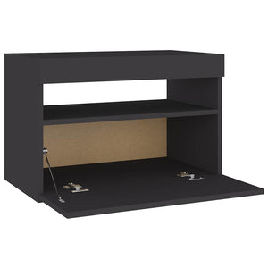 | Κομοδίνο | 2 pcs 60 x 35 x 40 εκ. Επεξεργασμένο ξύλο