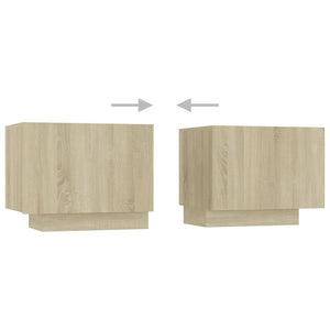 Έπιπλο Τηλεόρασης με LED Sonoma Δρυς 180 x 35 x 40 εκ. - PAKOBAZAAR