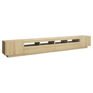 Έπιπλο Τηλεόρασης με LED Sonoma Δρυς 300 x 35 x 40 εκ. - PAKOBAZAAR