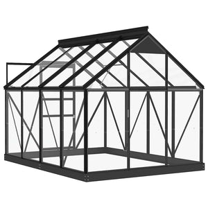 Ανταλλακτικό Πλαίσιο Θερμοκηπίου Ανθρακίτη 155x200,5x191 εκ. Αλουμίνιο